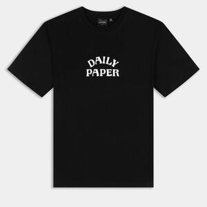 Daily Paper BLACK DIAS STACKED T-SHIRT, size XLarge